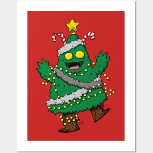 Christmas Monster Posters and Art